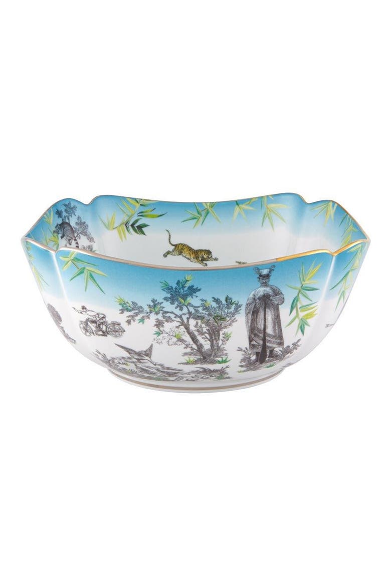 Reveries Salad Bowl, Main, color, WHITE