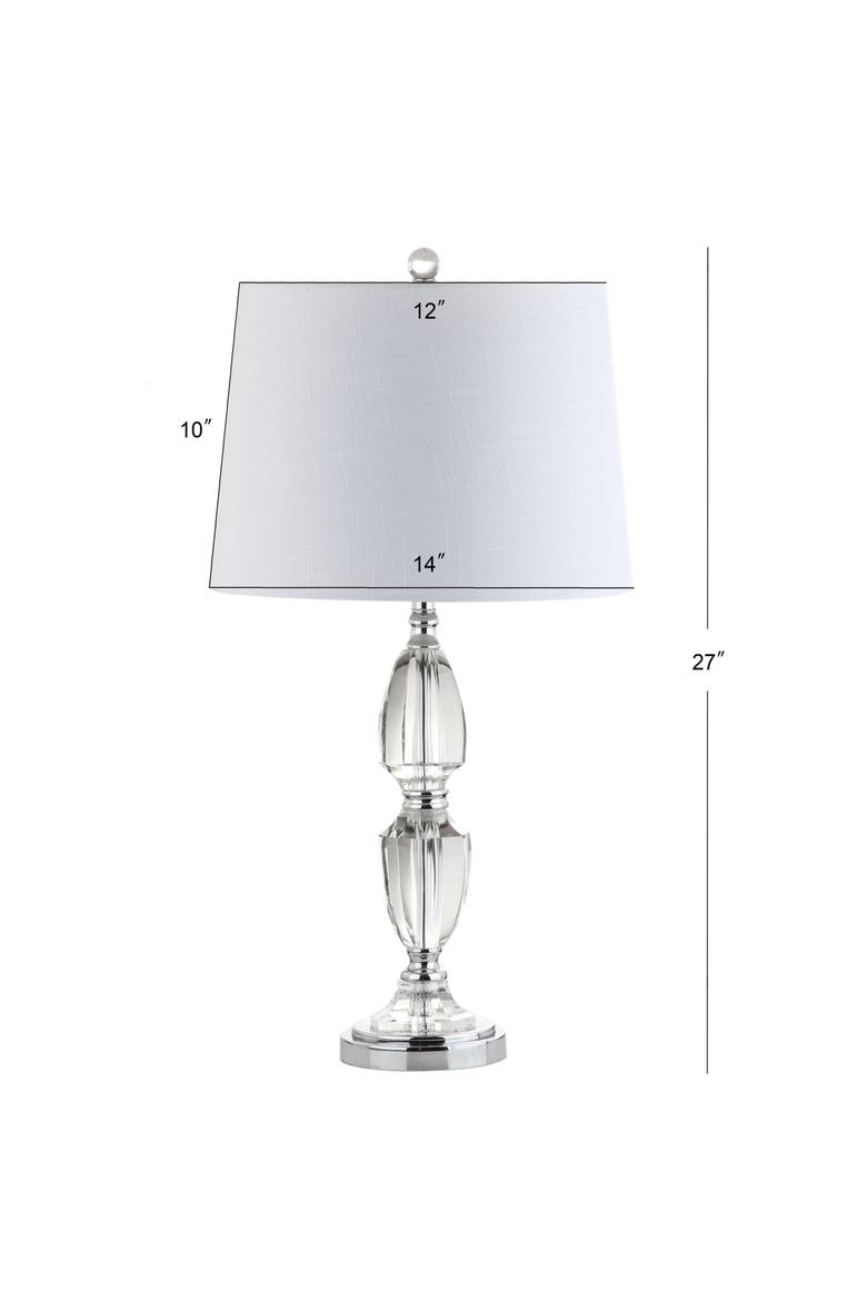 Graham Crystal LED Table Lamp, Alternate, color, Clear