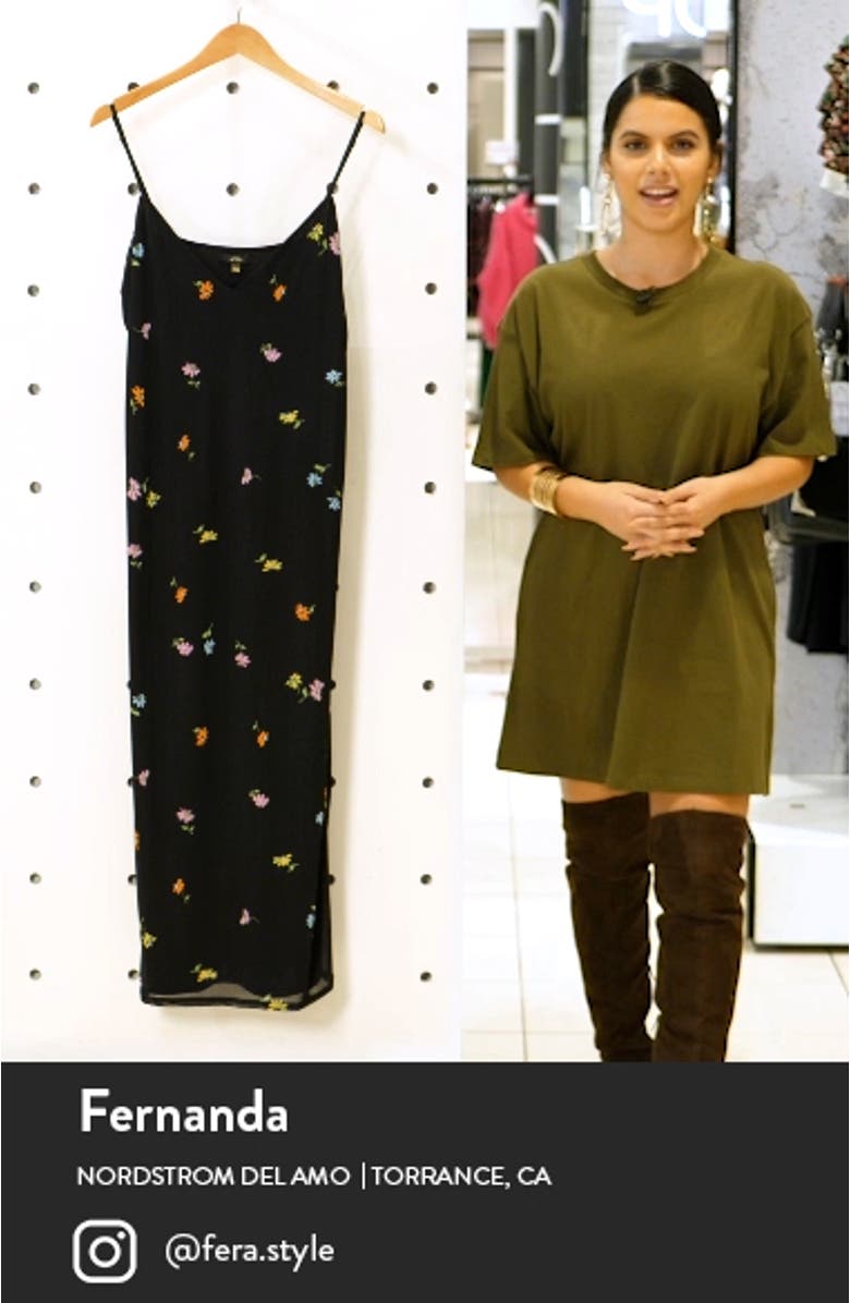 Amina Sleeveless Midi Dress, sales video thumbnail