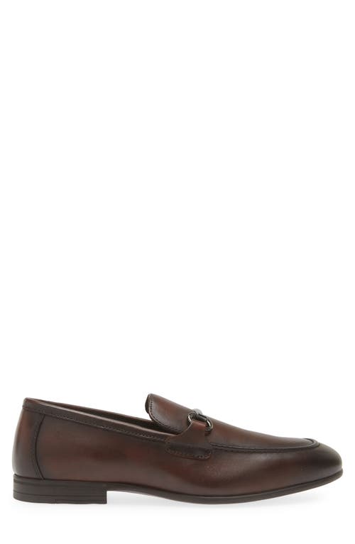 Nordstrom Carlson Bit Loafer In Brown Mahogany