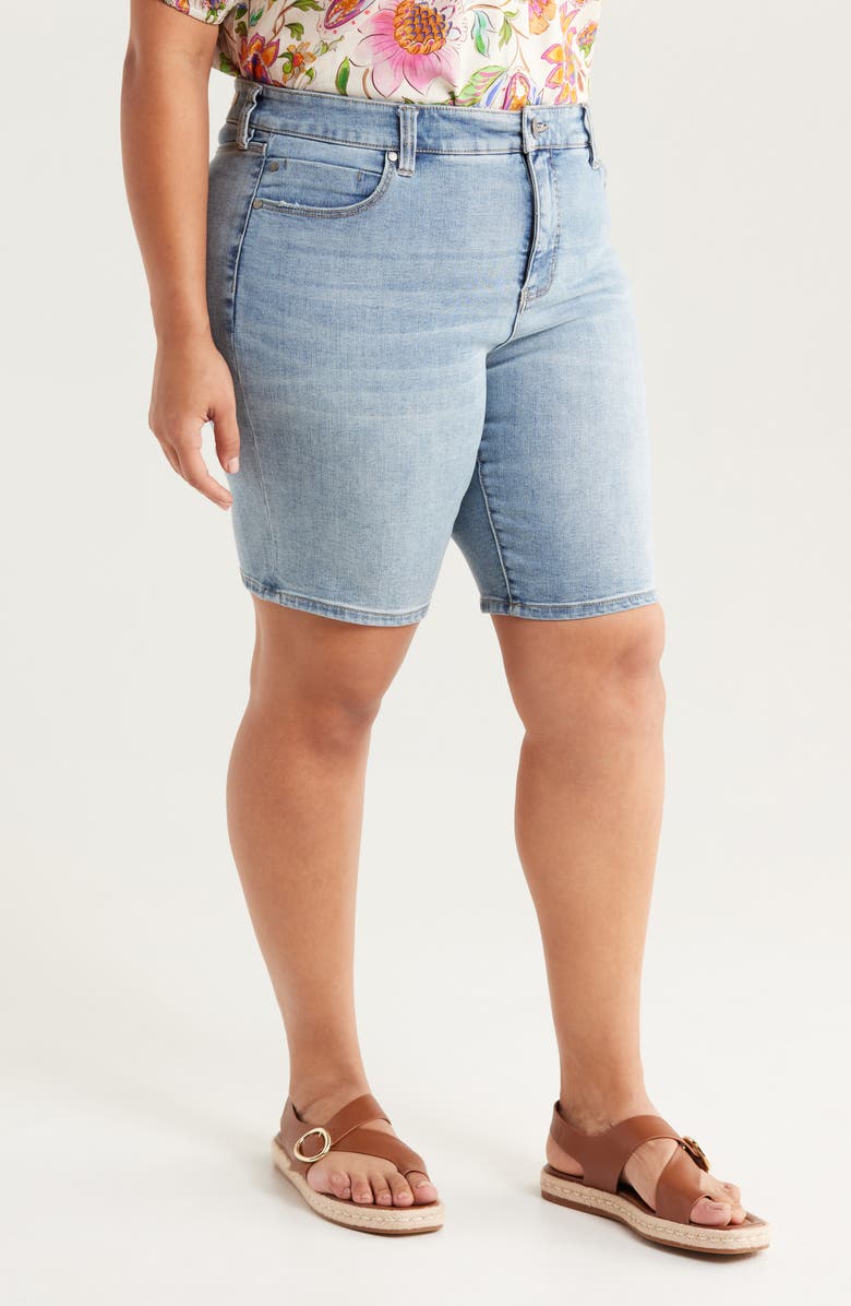 Liverpool Los Angeles Jort High Waist Denim Shorts, Alternate, color, 