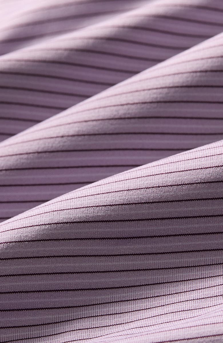 Mizzen+Main Versa Trim Fit Performance Golf Polo, Alternate, color, Lavender Haze Multi Stripe