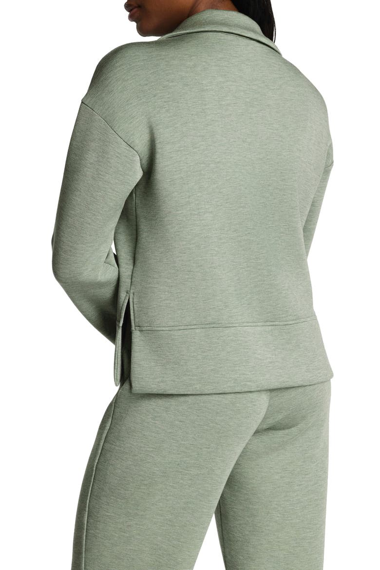 AirEssentials Polo Sweatshirt, Alternate, color, SAGE BRUSH HEATHER