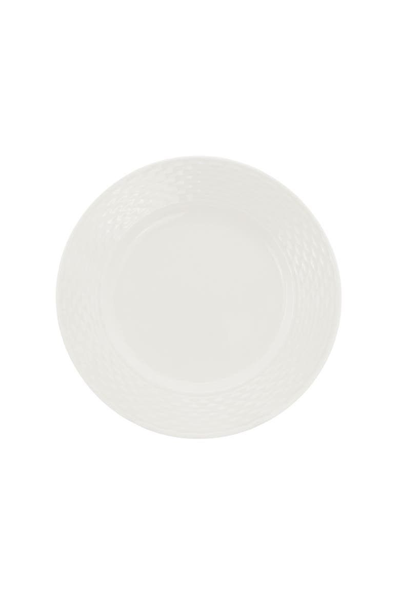 Ophelia 16 Piece Stoneware Dinnerware Set in White, Alternate, color, White