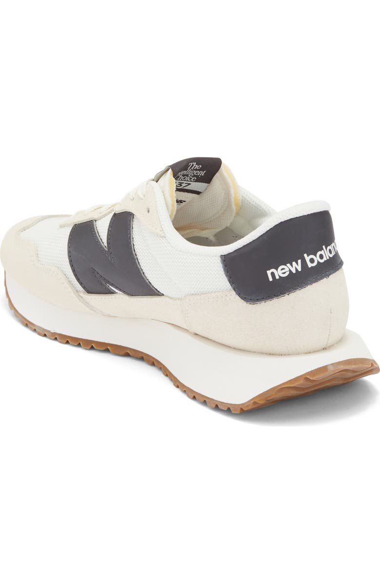 New Balance 237 Sneaker, Alternate, color, Sea Salt/ Black Cement