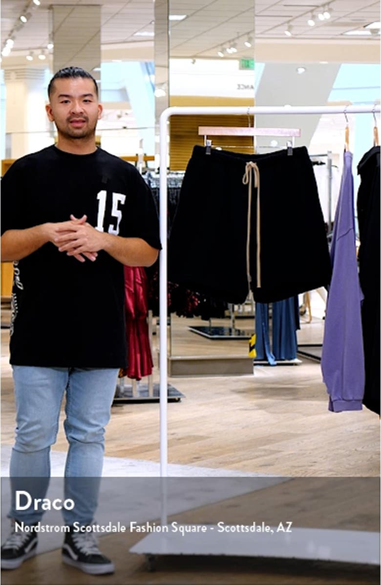 Gender Inclusive Heavy Cotton Fleece Soccer Shorts, sales video thumbnail