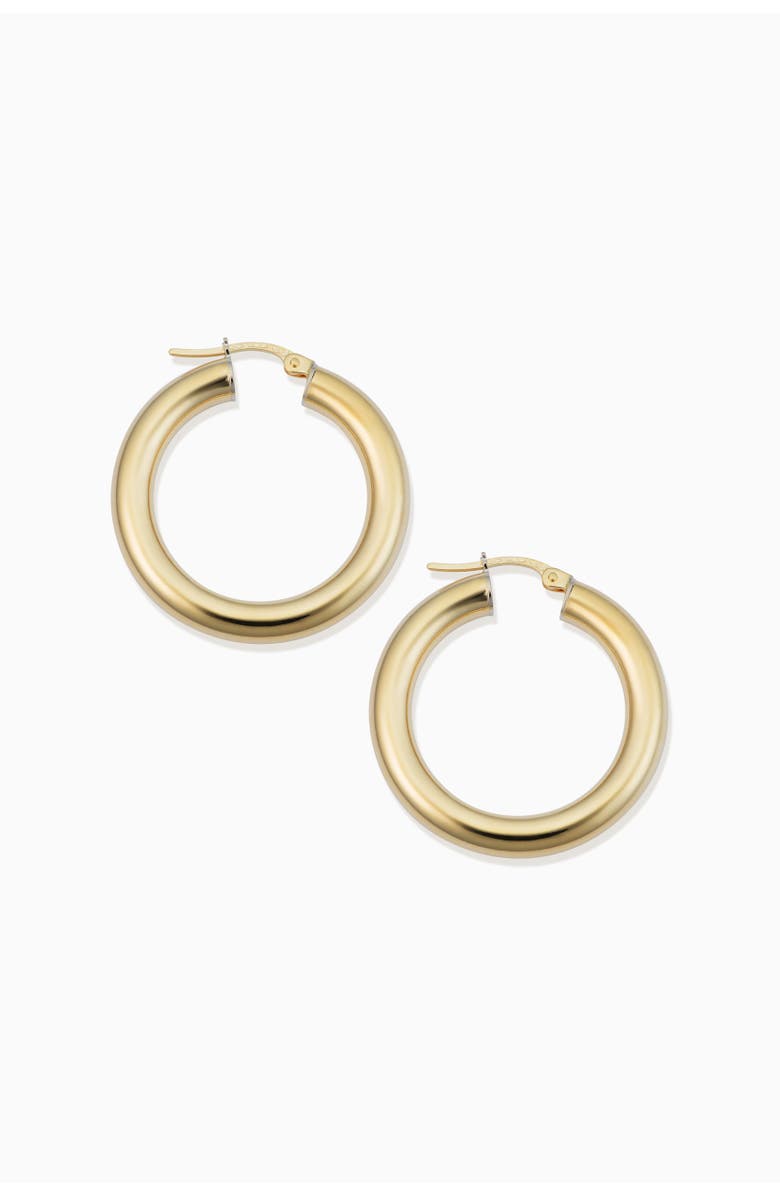 Oradina 14K Gold Everything Bold Large Hoops, Alternate, color,