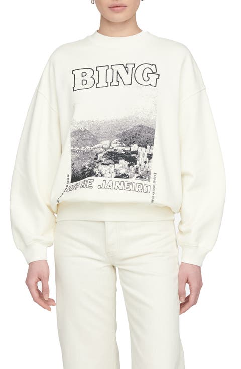 Jaci Rio de Janeiro Organic Cotton Graphic Sweatshirt