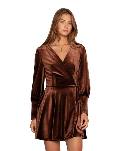 Loved You First Velvet Mini Dress