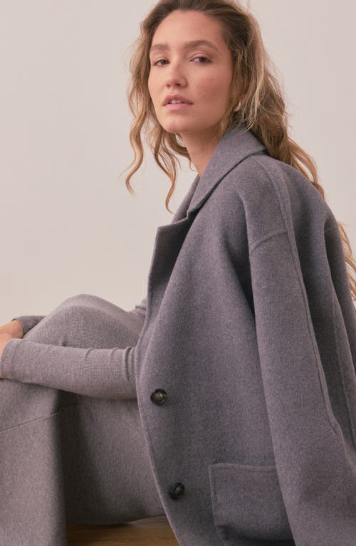 MARINE LAYER MARINE LAYER COLETTE OVERSIZE DOUBLE FACE LONGLINE COAT
