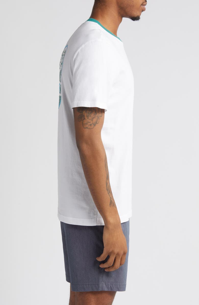 Original Penguin Logo Ringer T-Shirt, Alternate, color, 