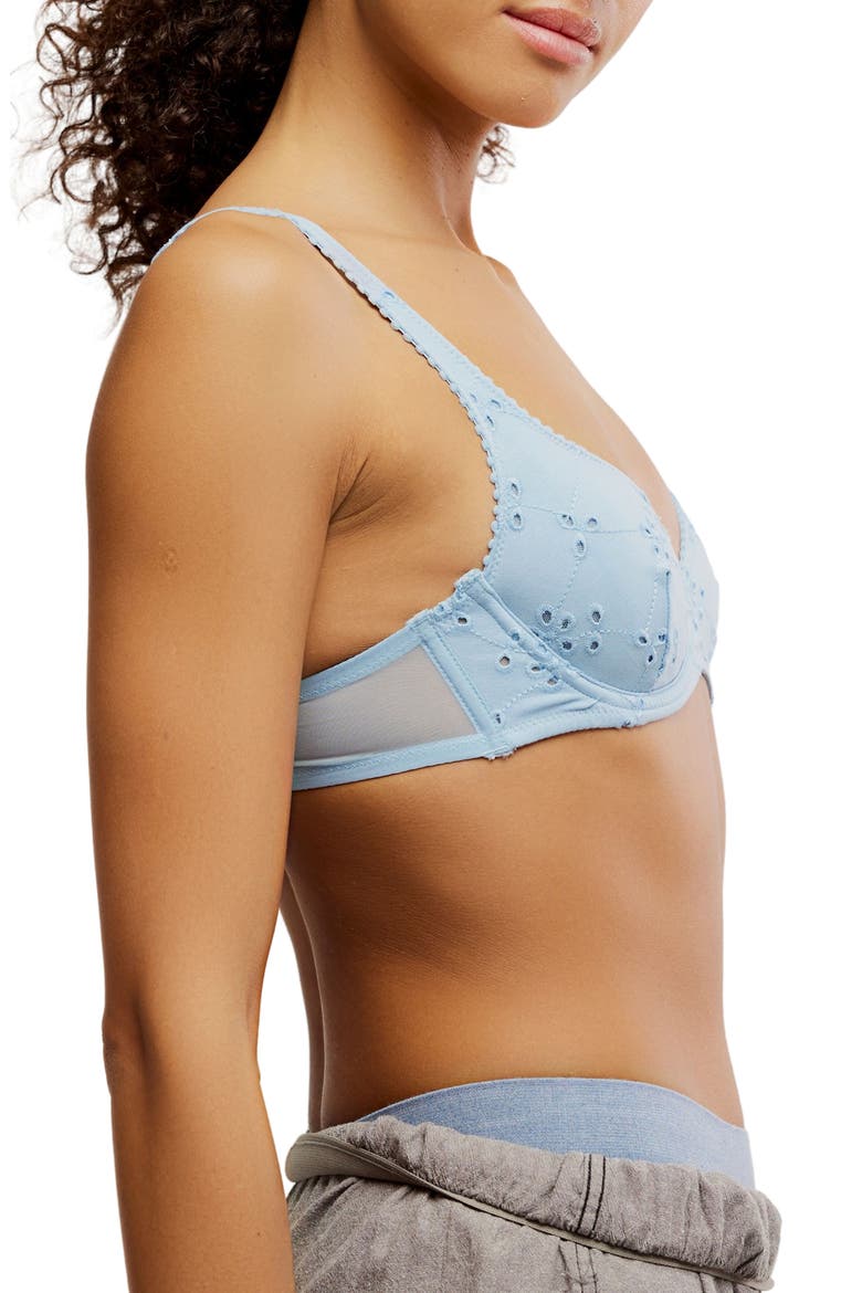 Intimately FP Homegrown Underwire Bra, Alternate, color, CLEAR SKY