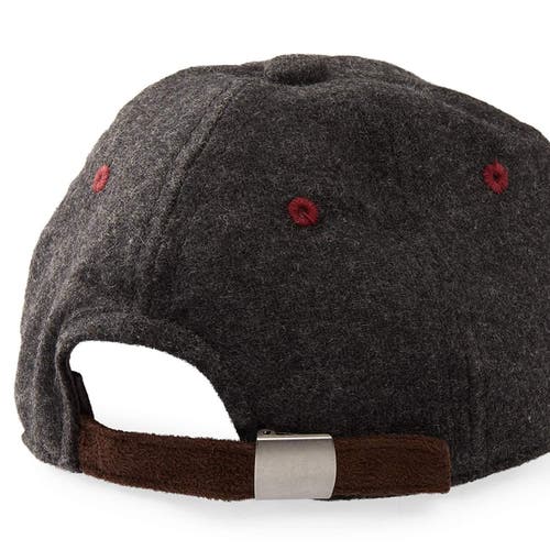 Hope & Henry Boys' Authentic Ball Cap, Kids In Grey
