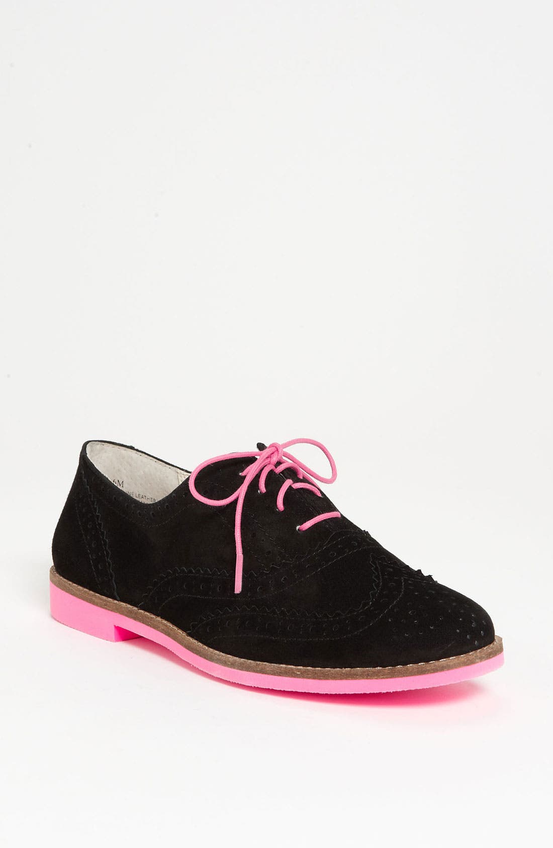 'Mayfield' Oxford, Main, color, BLACK/ PINK