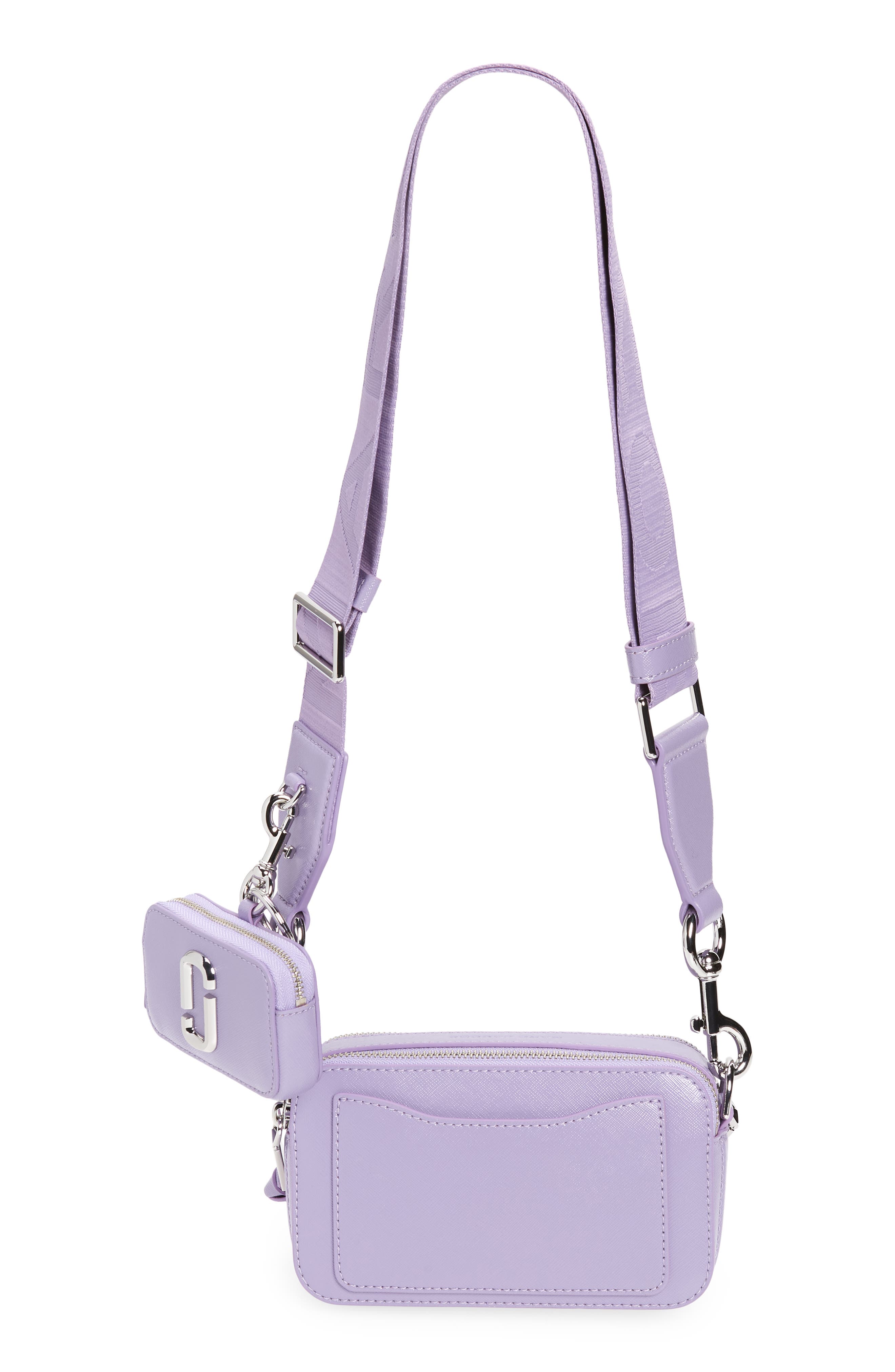 Marc Jacobs The Utility Snapshot Bag, Alternate, color, Lavender
