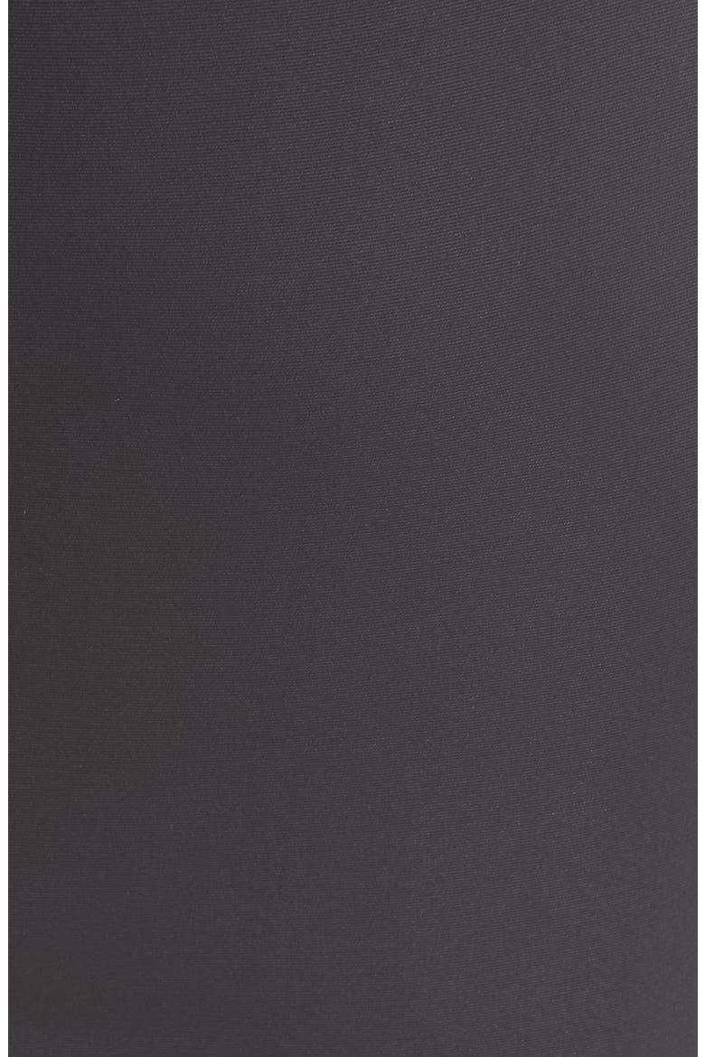 bow back dress, Alternate, color, BLACK