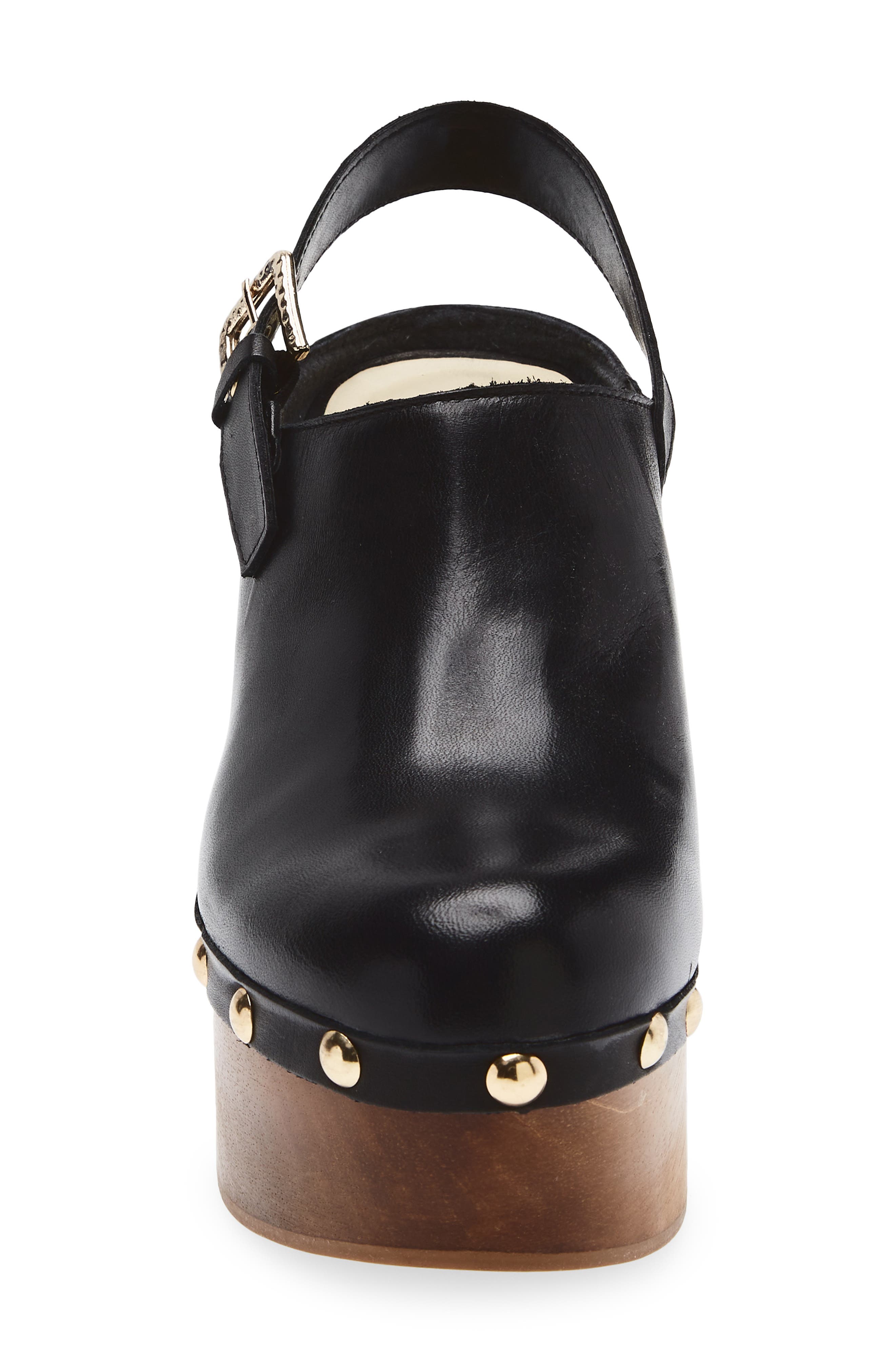 Dolce Vita Adelan Slingback Clog, Alternate, color, Black Leather