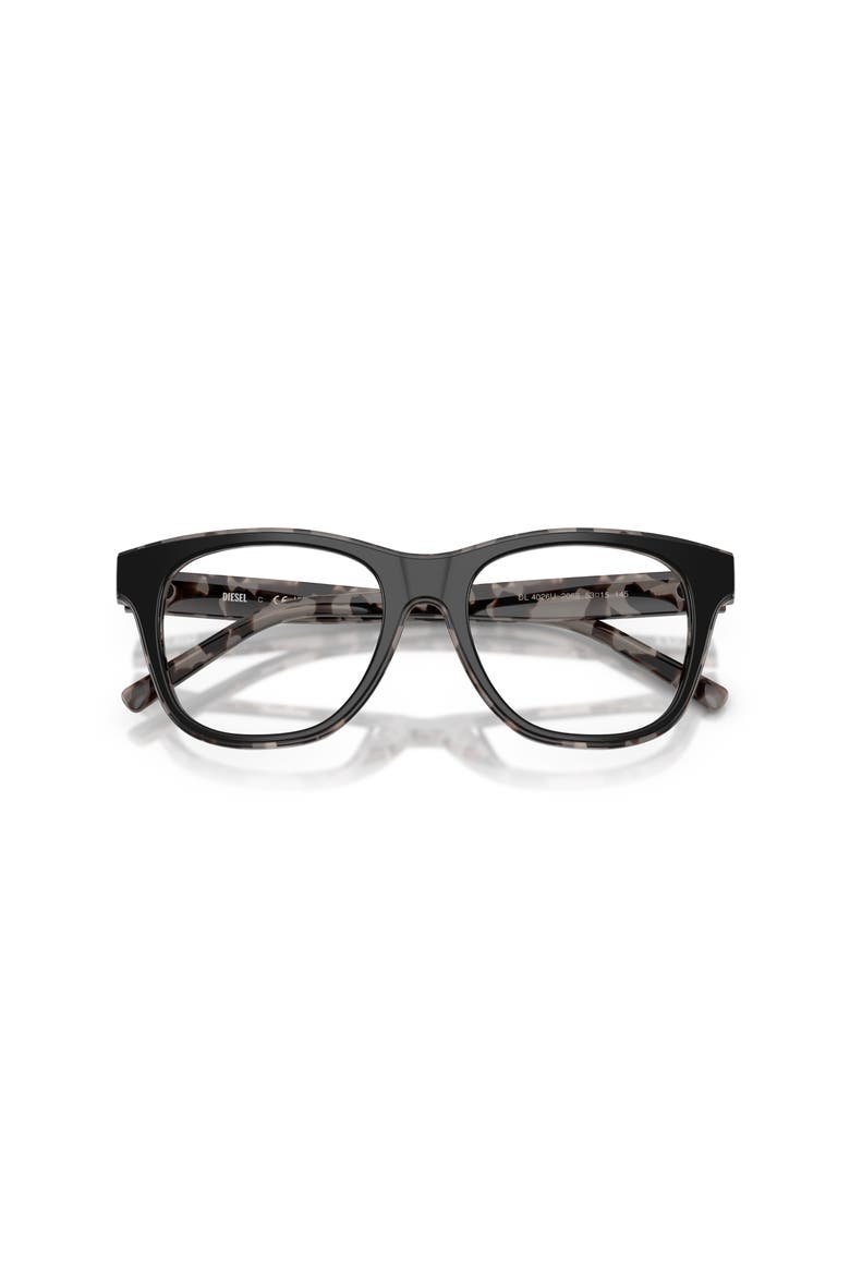 51mm Rectangle optical glasses, Alternate, color, Black