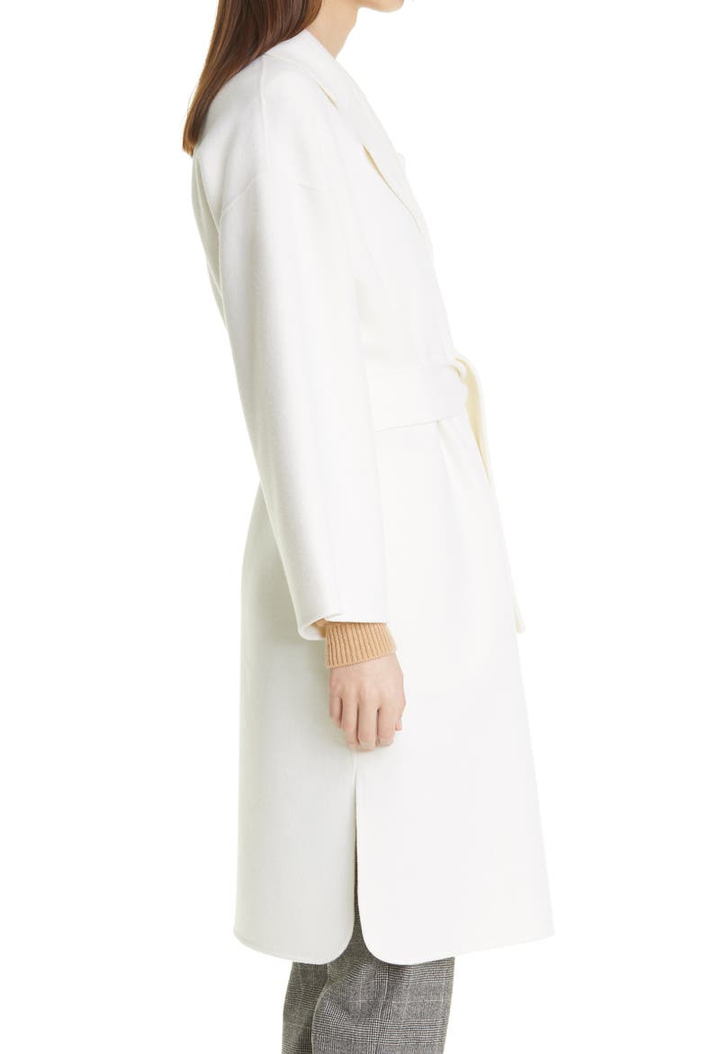 Wool & Cashmere Robe Coat, Alternate, color, IVORY