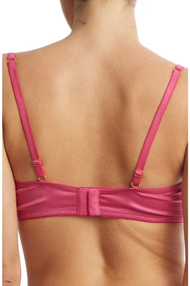 I Heart You Underwire Bra, Alternate, color, BLACK/ PINK