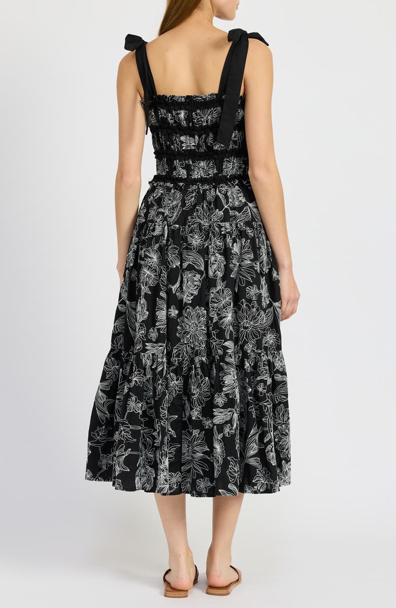 En Saison Magdalen Cotton Midi Dress, Alternate, color, 