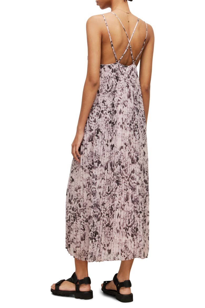 Nouval Chiffon Maxi Dress, Alternate, color, PINK