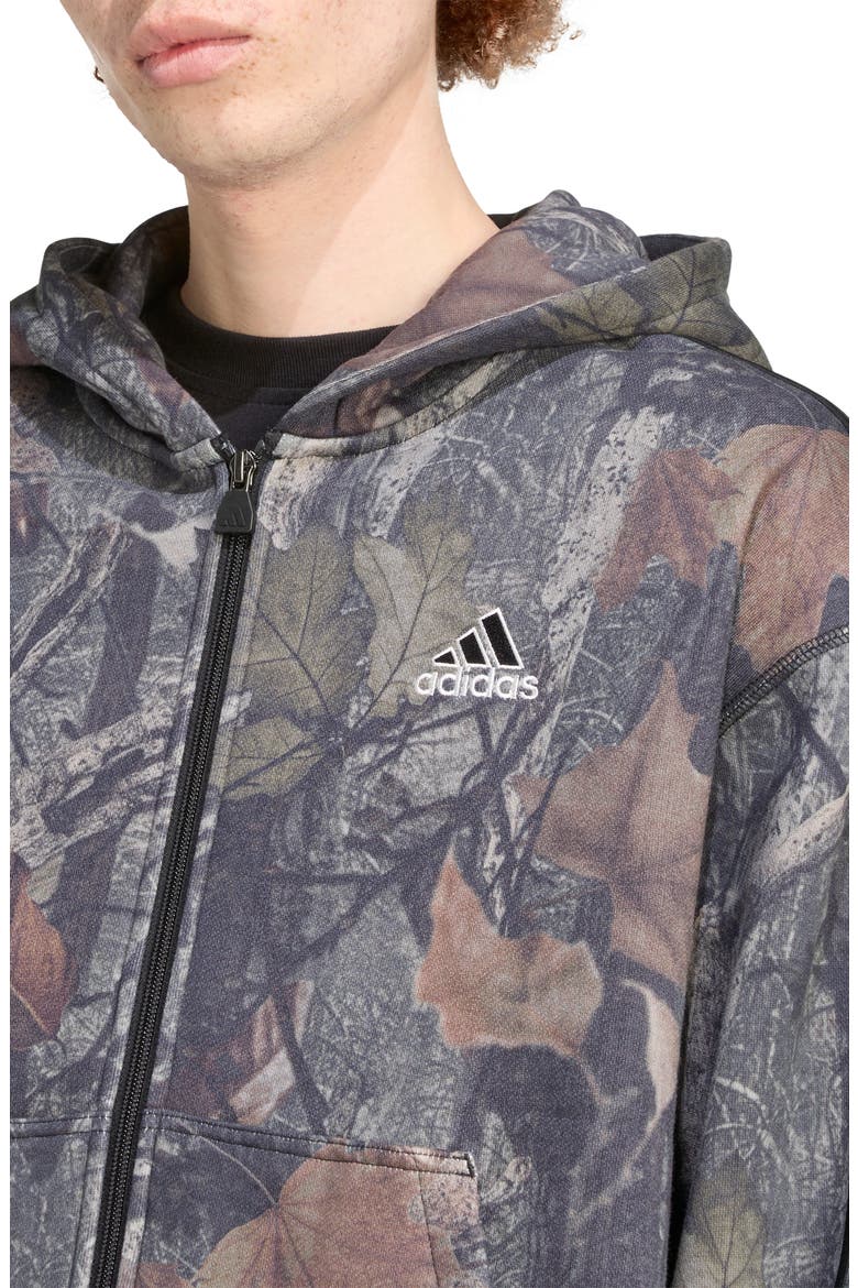 Camo Fleece Zip Hoodie (Men) | Nordstrom