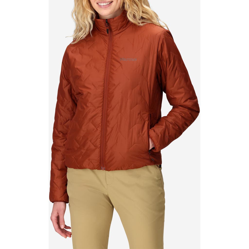 Marmot Monoquilt Jacket In Brown