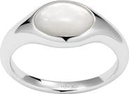MADE BY MARY Mother of Pearl Signet Ring