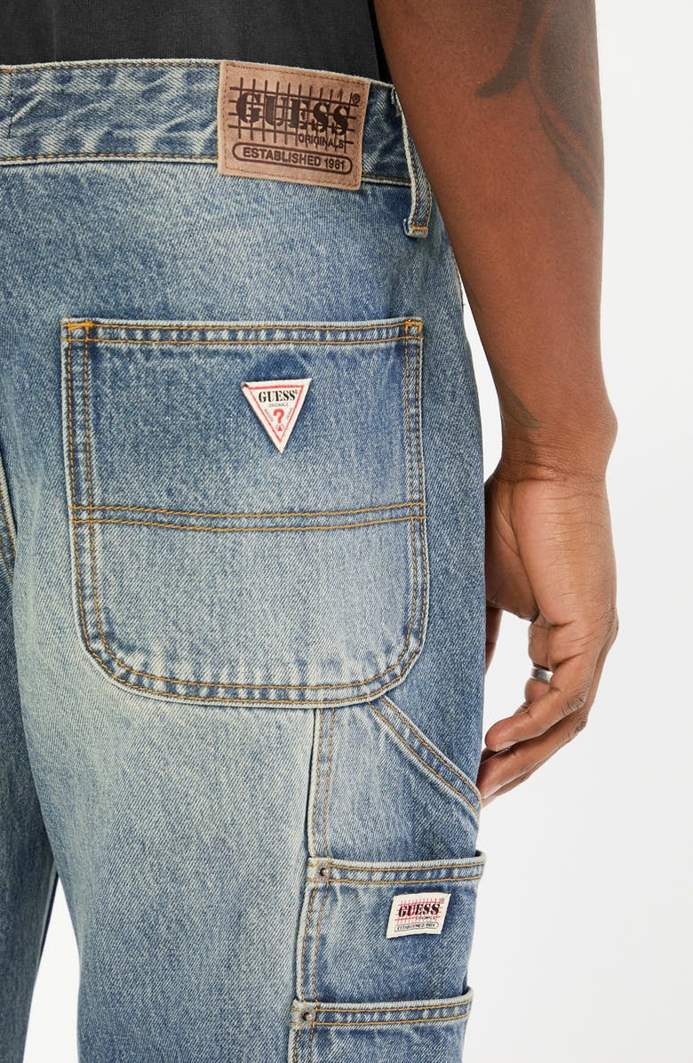 GUESS ORIGINALS Originals Bootcut Carpenter Jeans, Alternate, color, F7wj