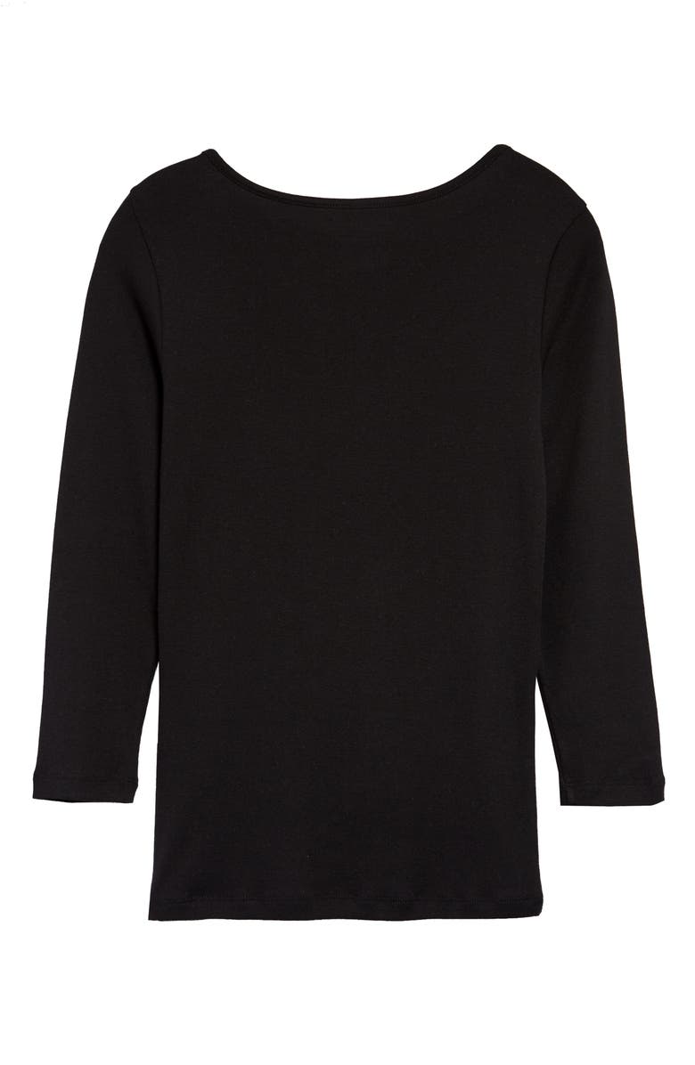 1901 Shoulder Button Detail Top, Alternate, color, 