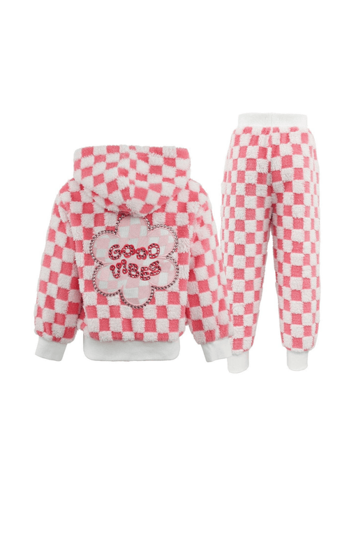 Lola + The Boys Crystal Good Vibes Plush Set In Multi