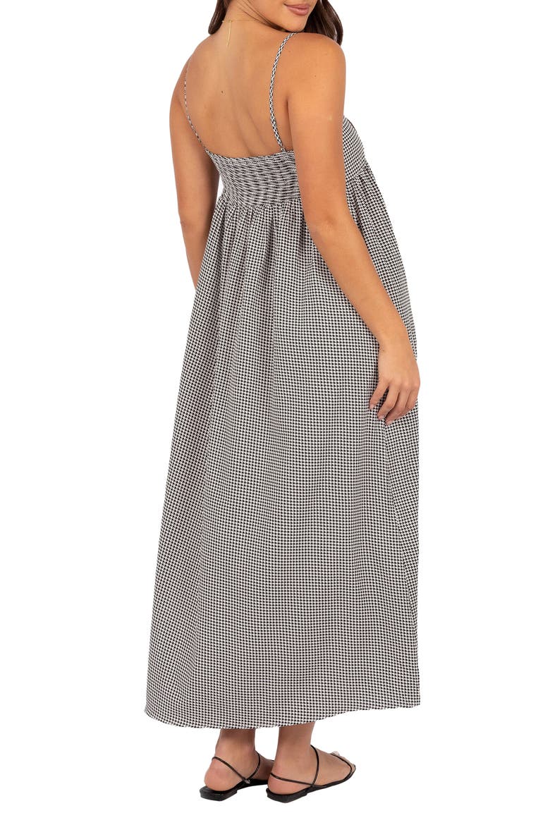 Andy Houndstooth Maxi Dress, Alternate, color, HERRINGBONE