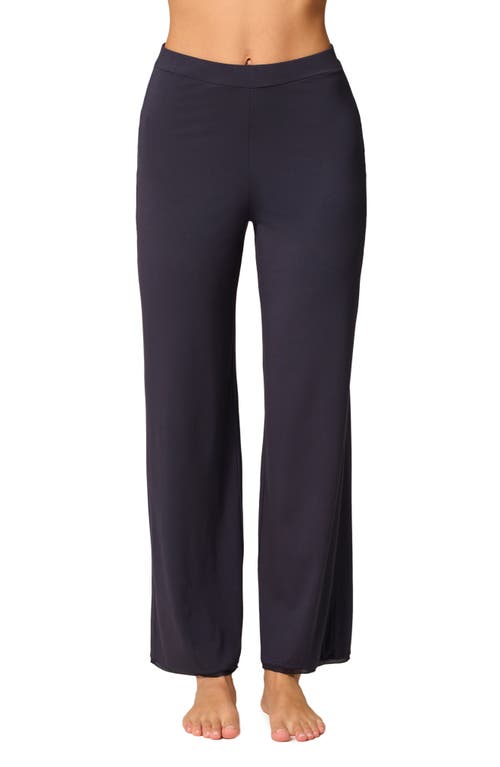 Simone Perele Aurore Straight Leg Pajama Pants In Black