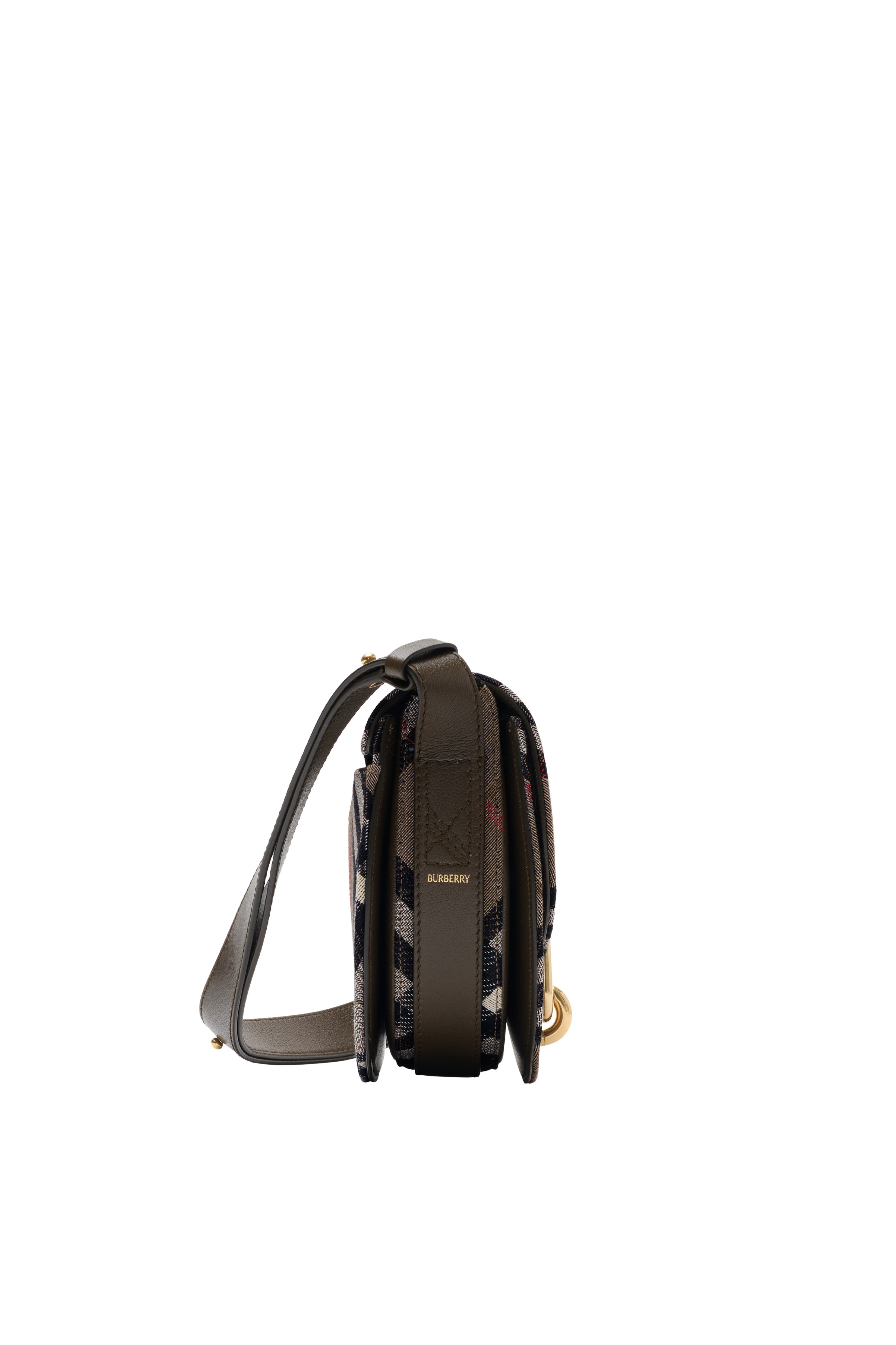Burberry Small Bridle Bag, Alternate, color, Brush Brown
