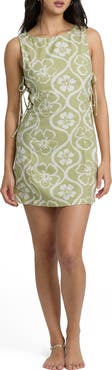 Billabong Trip Floral Side Cutout Minidress