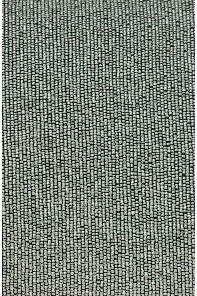 Aster Embellished Throw Pillow, Alternate, color, SILVER