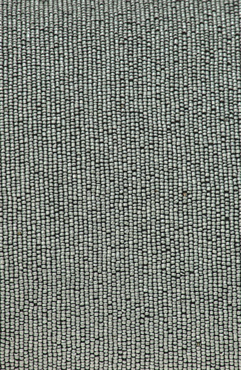 PARKLAND COLLECTION Aster Embellished Throw Pillow, Alternate, color, Silver