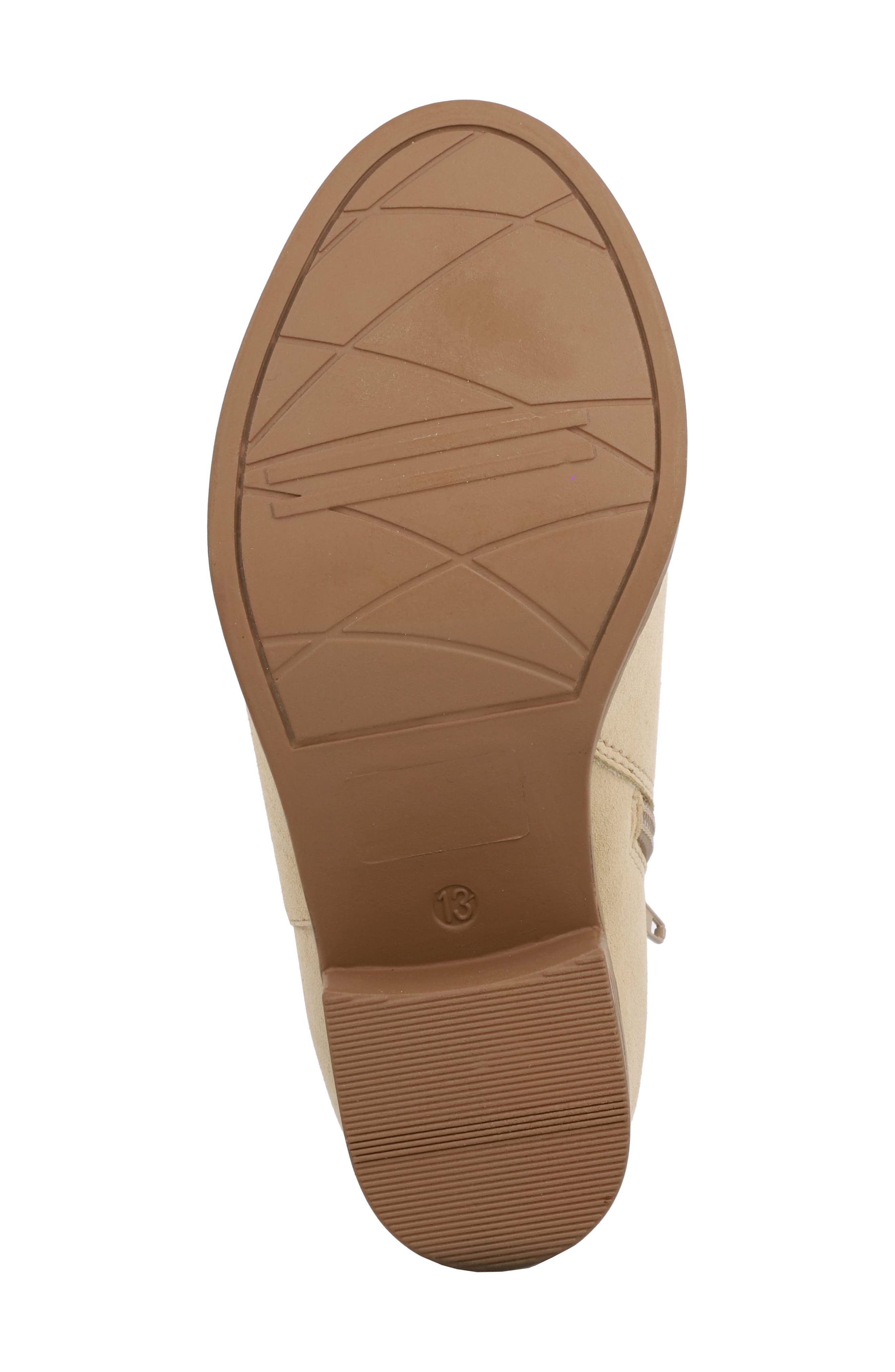 MIA Kids' Syena Crystal Embellished Chelsea Boot, Alternate, color, Sand