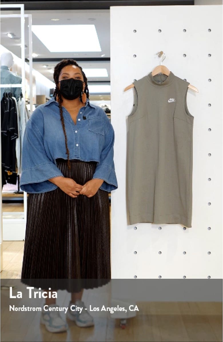 Mock Neck Sleeveless Dress, sales video thumbnail