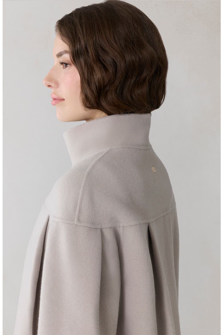 Kiera Wool Blend Coat, Alternate, color, LIGHT OAK