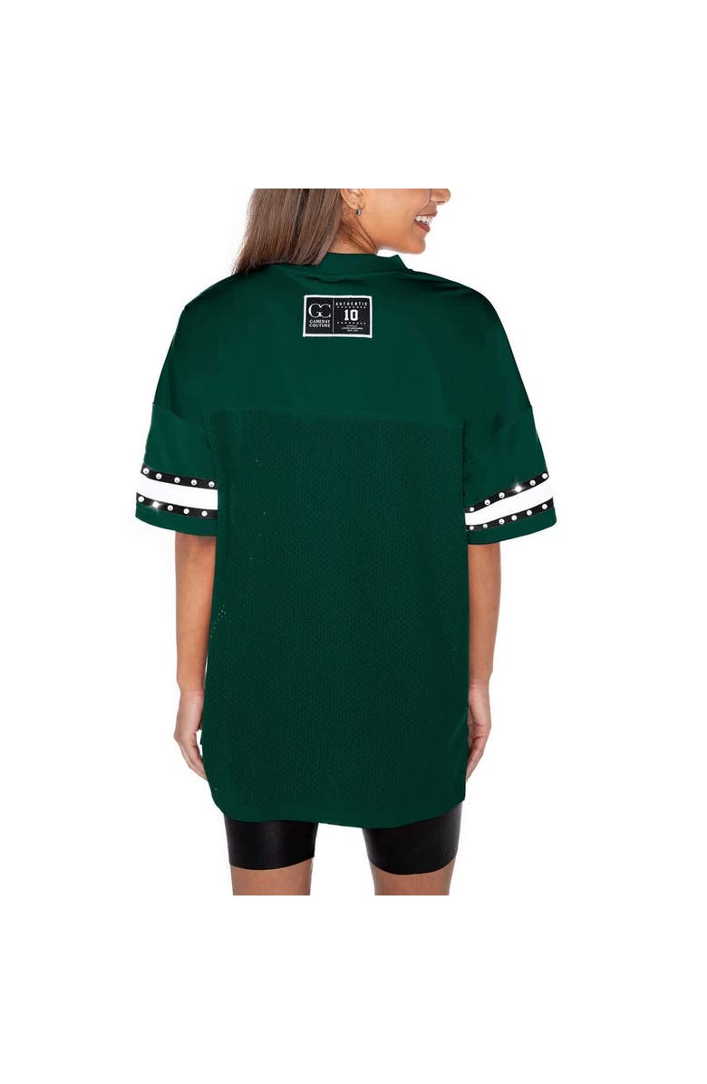 GAMEDAY COUTURE Women's Gameday Couture Green Michigan State Spartans Until Kickoff Rhinestone Fashion T-Shirt, Alternate, color, Green