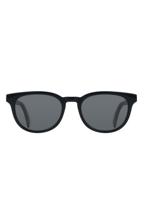 52mm Oval Sunglasses