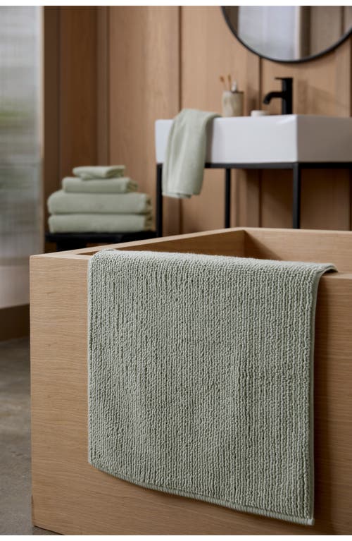 Parachute Soft Rib Bath Mat In Green