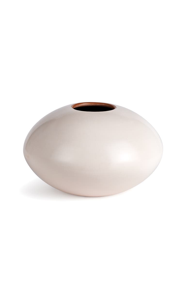 Napa Home & Garden Lucela Vase Short, Main, color, White