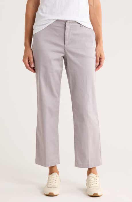 NYDJ Marilyn Ankle Straight Leg Twill Pants