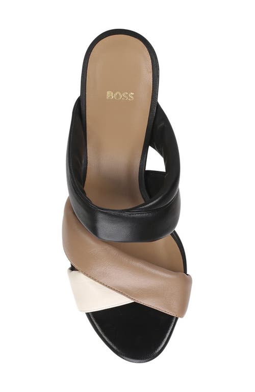 Hugo Boss Boss Janet Slide Sandal In Black