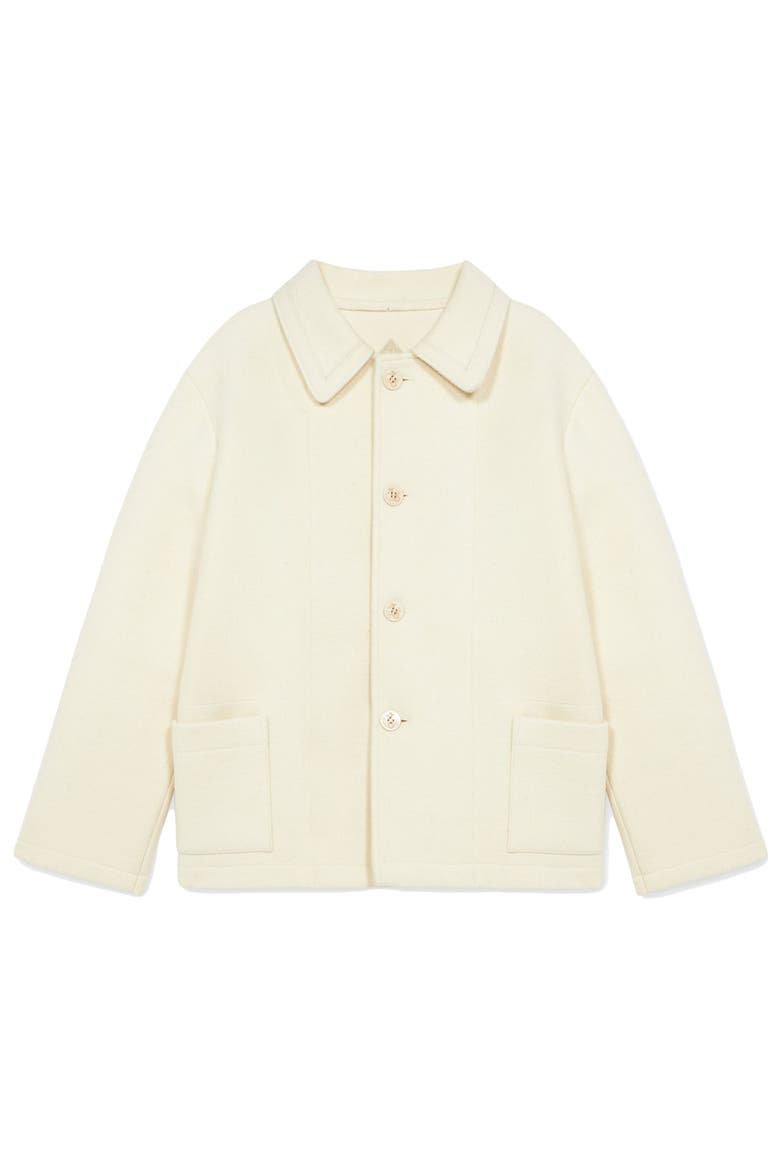 Donkey Virgin Wool Jacket, Main, color, OFF WHITE