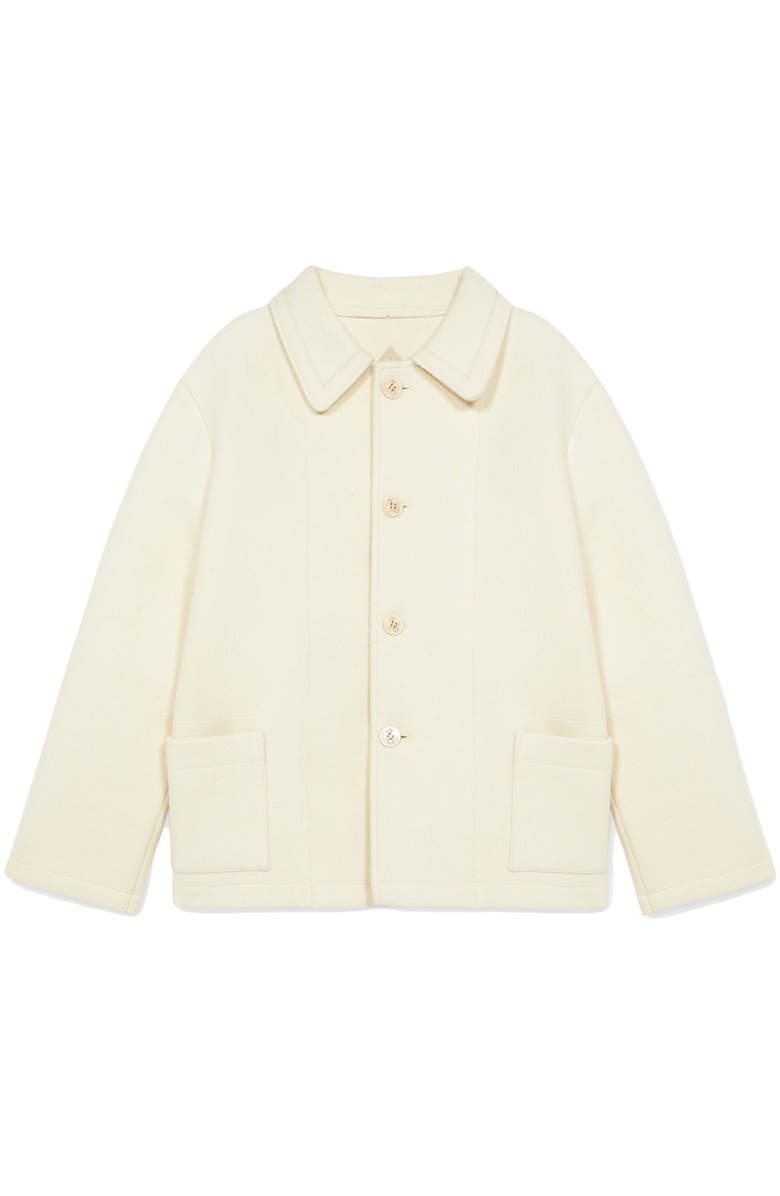 Fortela Donkey Virgin Wool Jacket, Main, color, Off White