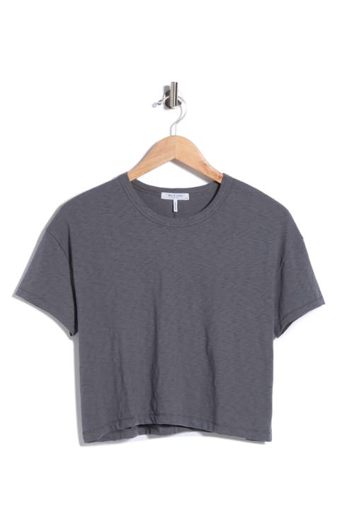 Slub Cotton Boxy T-Shirt